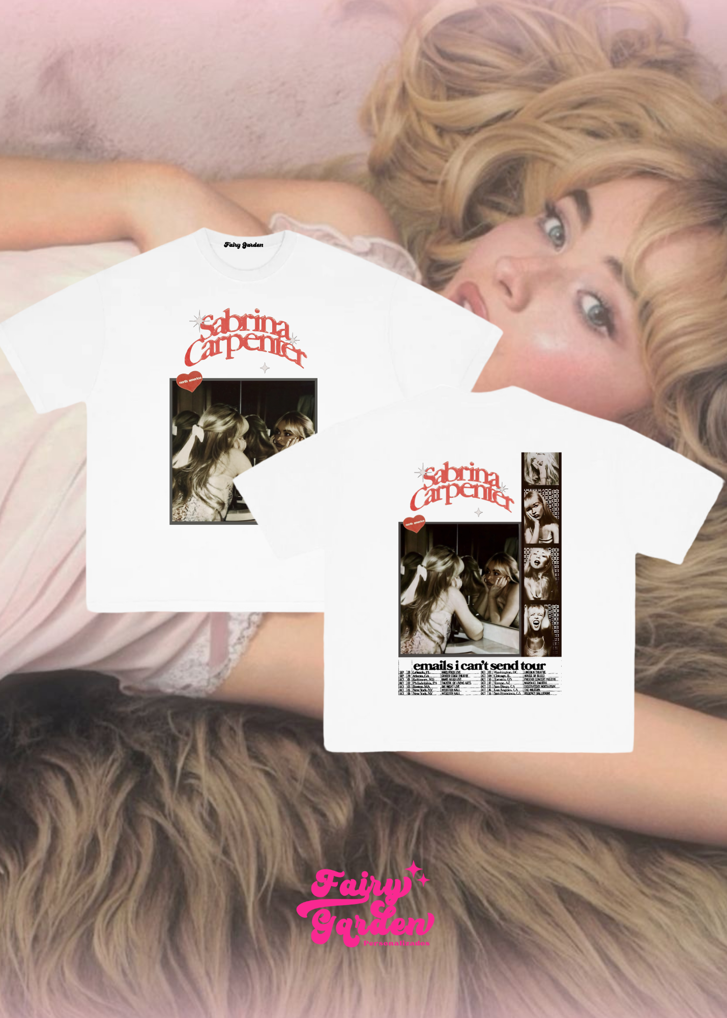 Camiseta - Sabrina Carpenter - Emails I can’t send