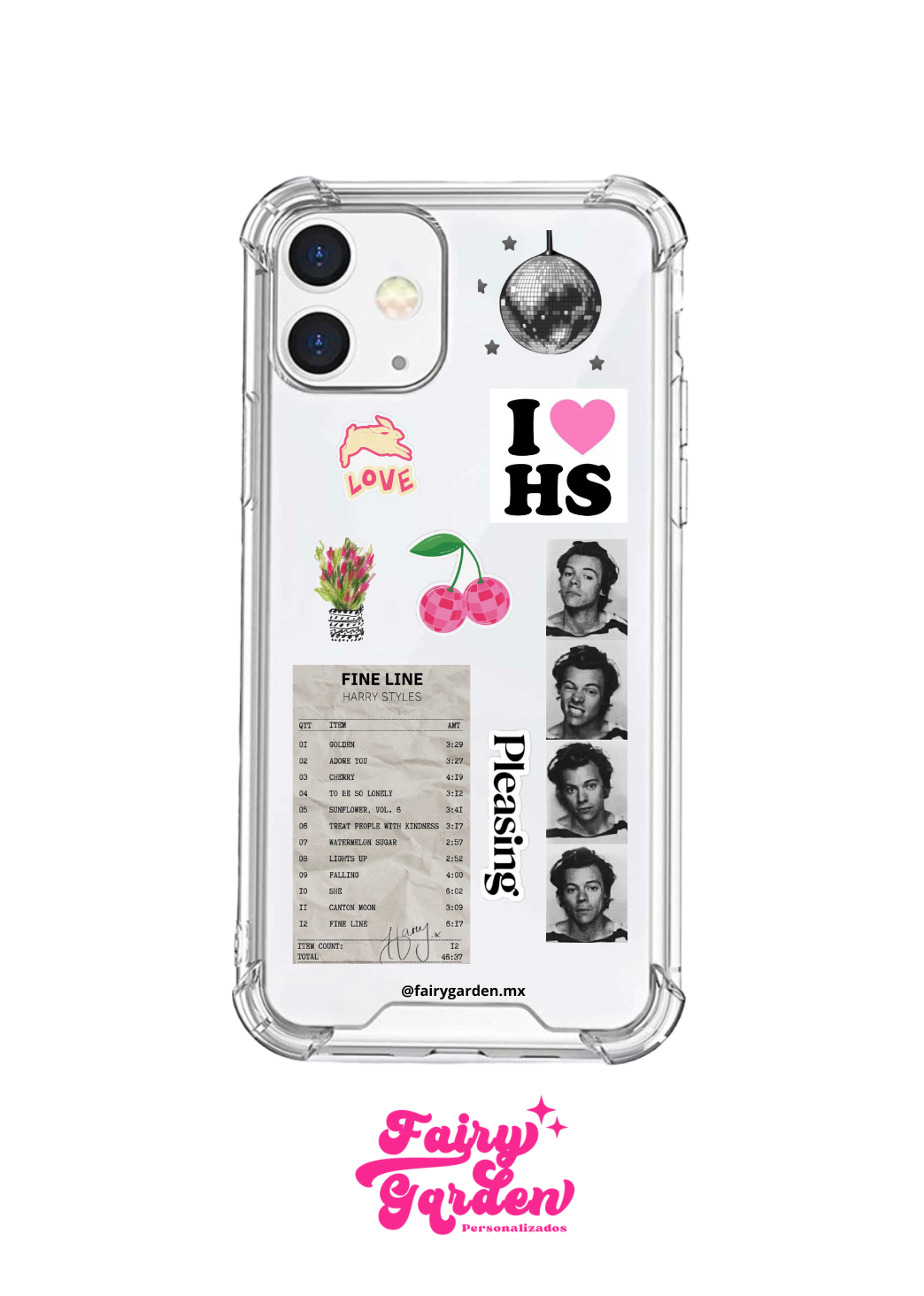 Case transparente - Harry Styles