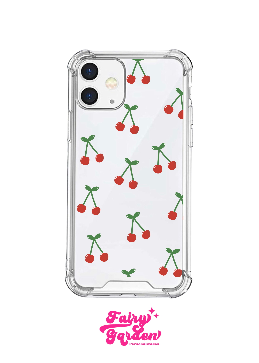 Case transparente - Cherries