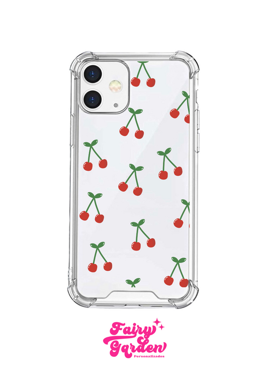 Case transparente - Cherries