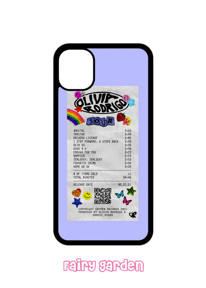 Case Iphone - Olivia Rodrigo Ticket