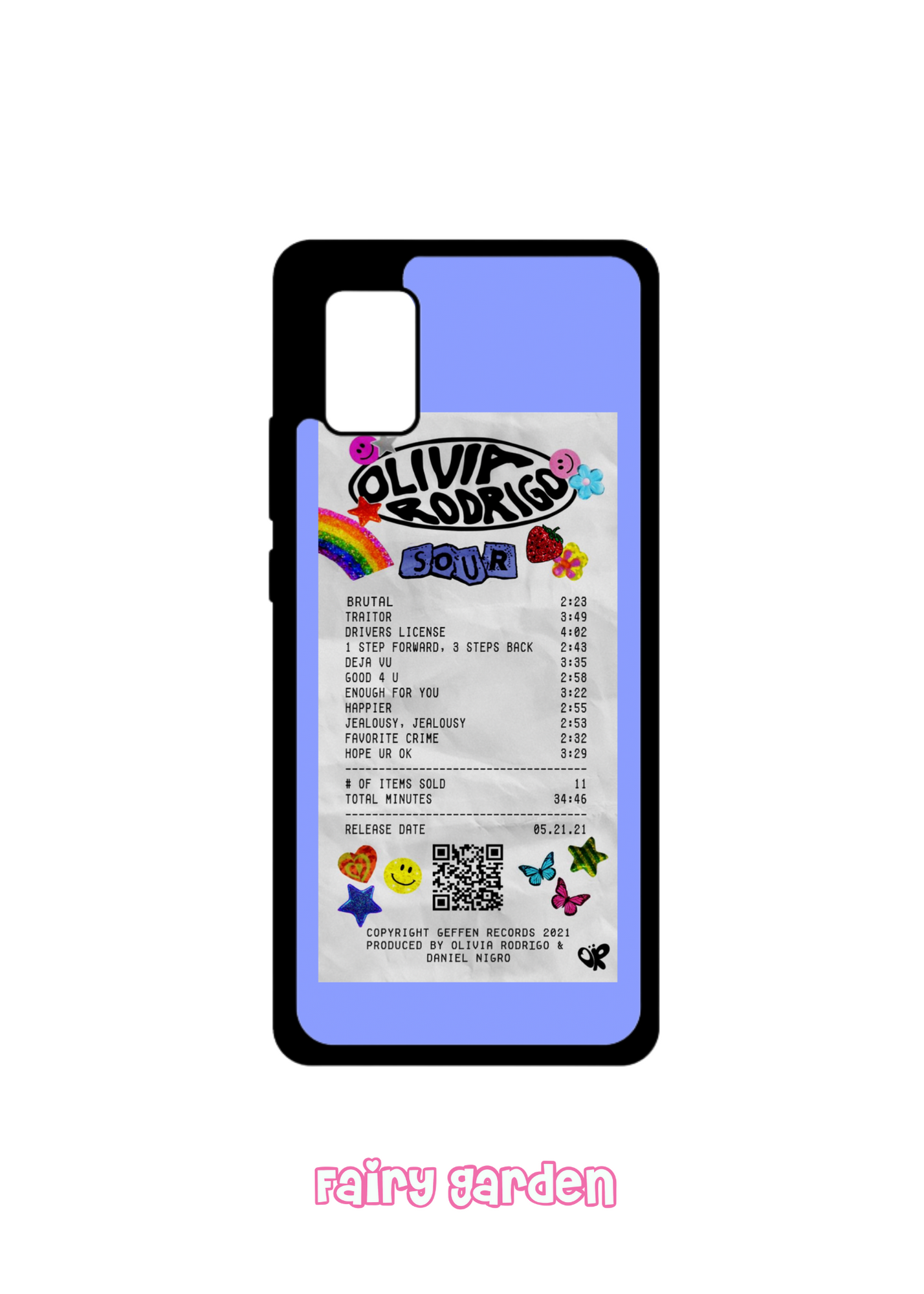 Case Android - Olivia Rodrigo Ticket