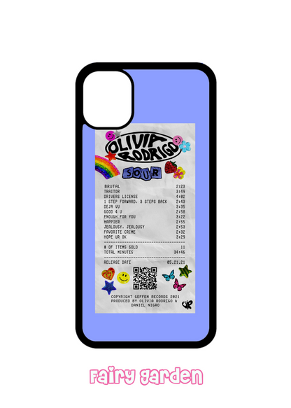 Case Iphone - Olivia Rodrigo Ticket