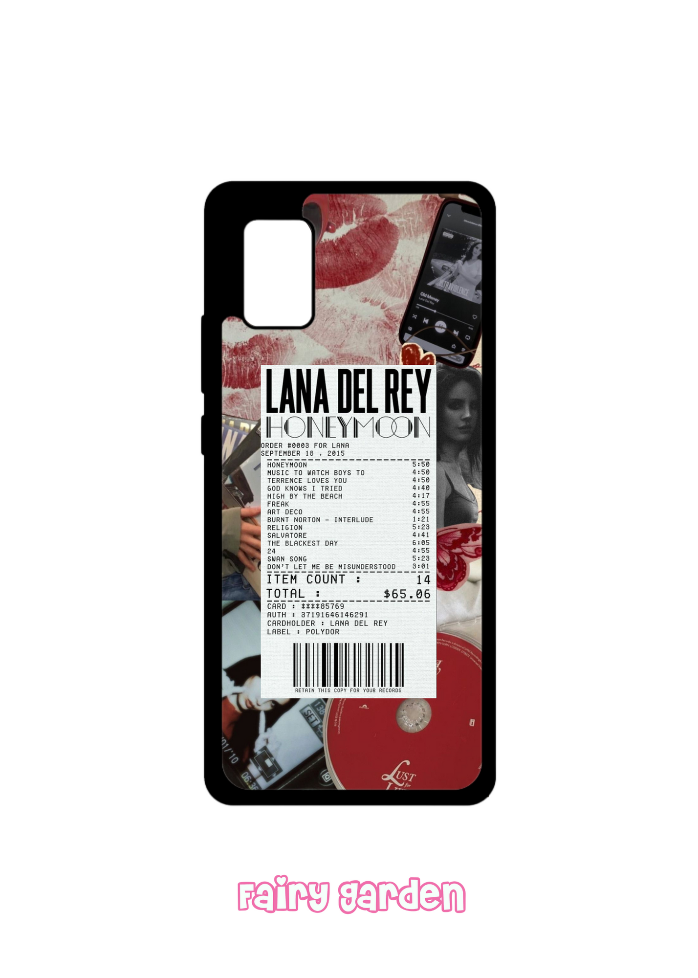 Case Android - Lana del Rey Honeymoon