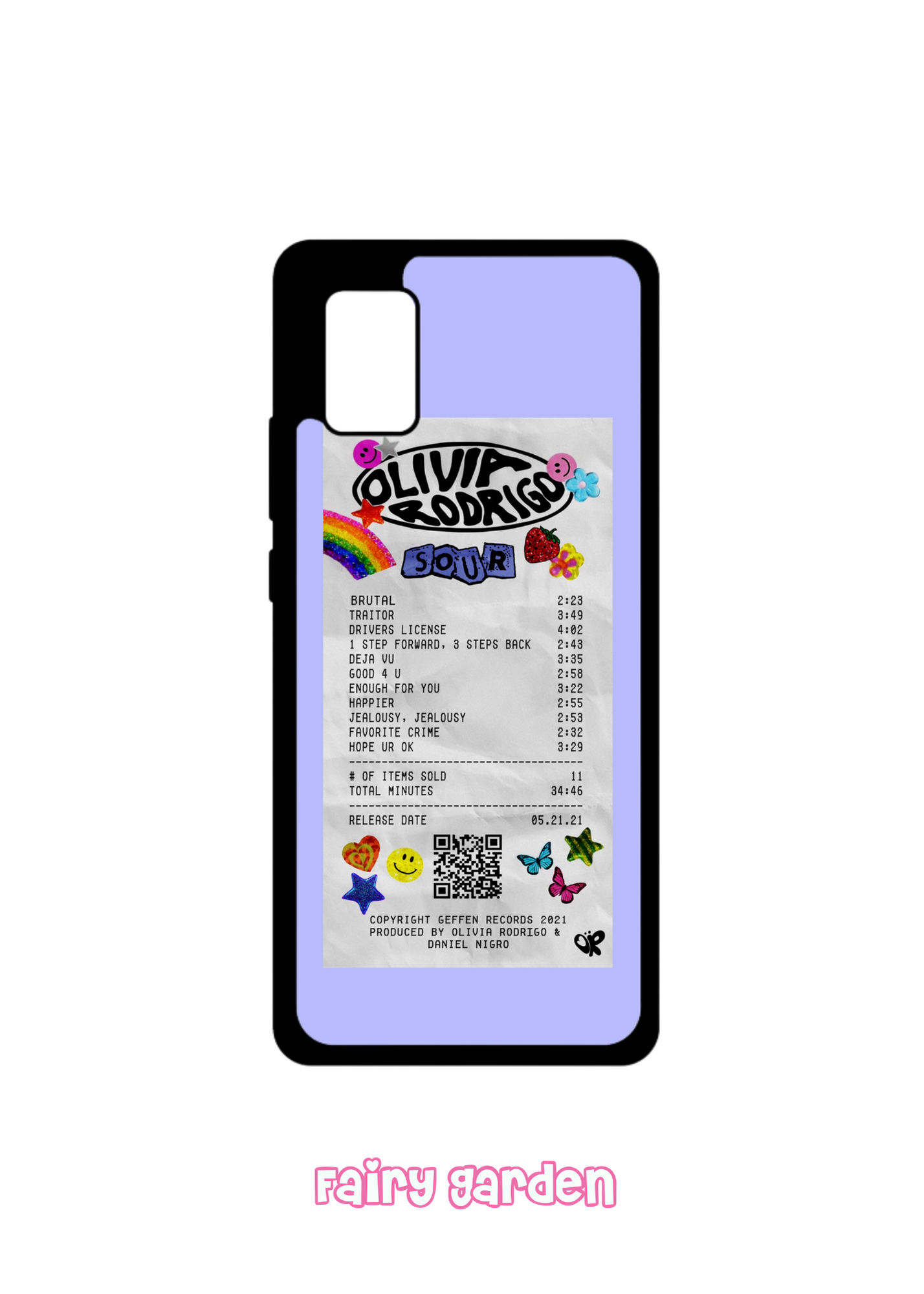 Case Android - Olivia Rodrigo Ticket