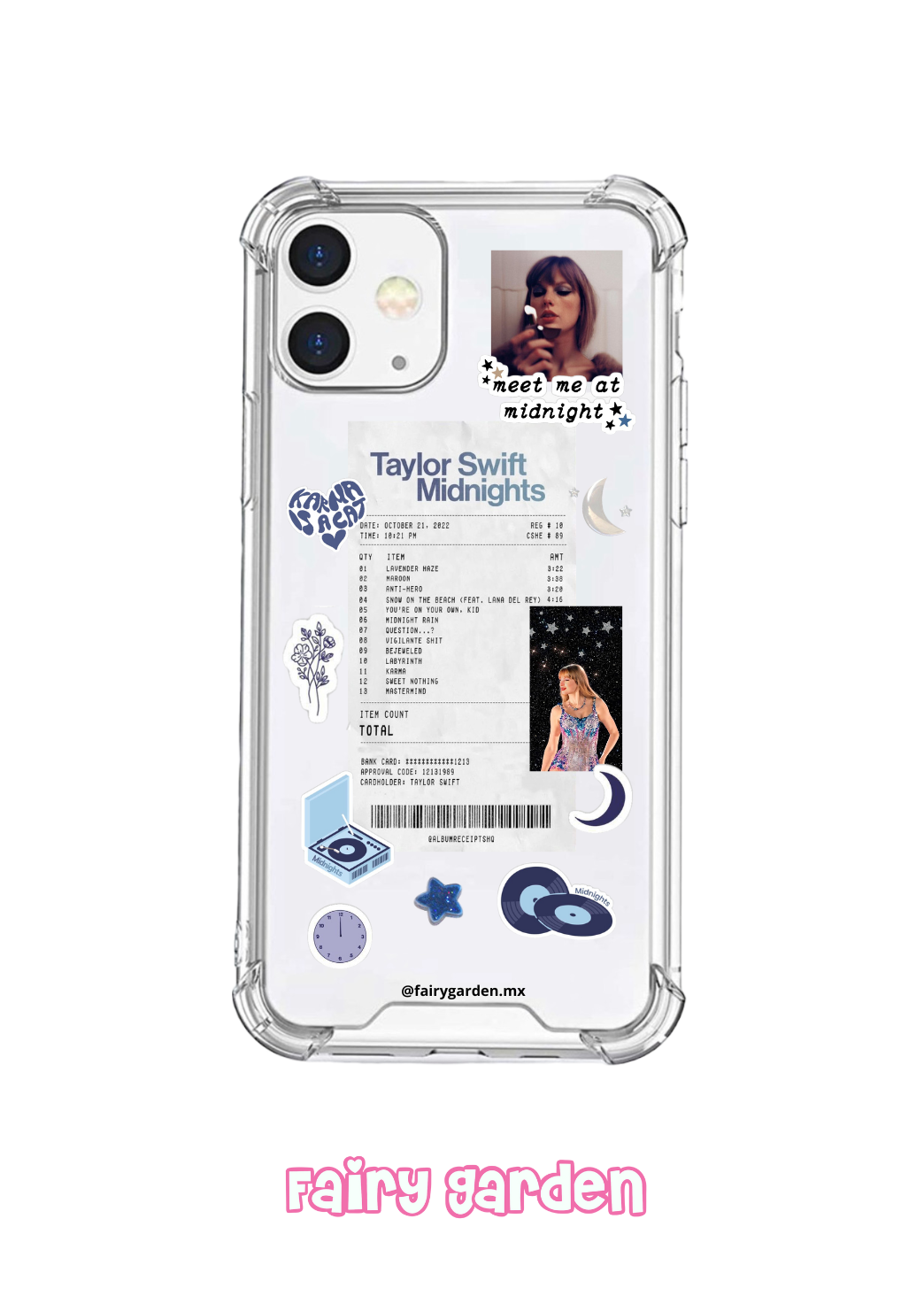 Case transparente - Midnights Taylor Swift