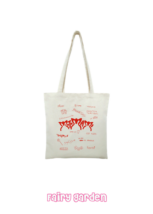 Tote bag - MOTOMAMI Rosalia (con garabatos)