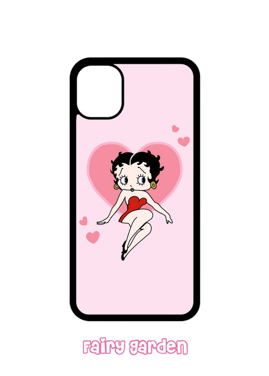 #002 - Case Iphone - Betty Boop - Fairy Garden