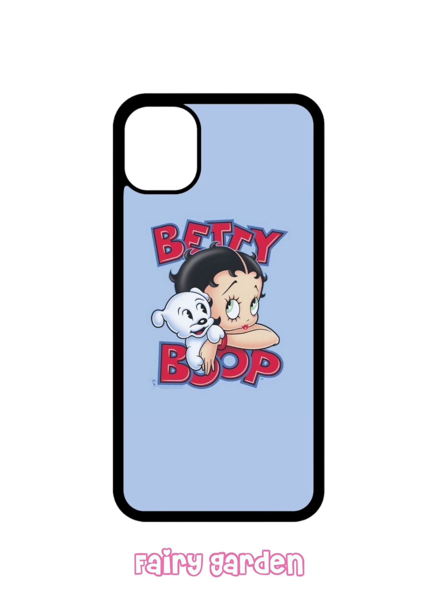 #003 -Case Iphone - Betty Boop - Fairy Garden