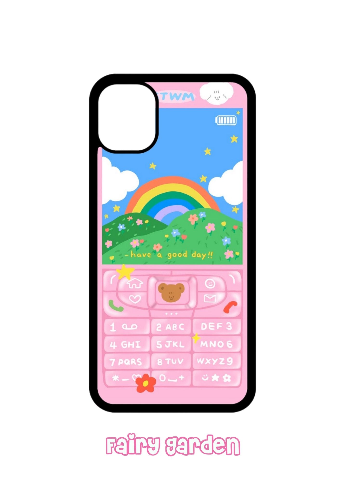 #034 - Case Iphone - Fairy Garden