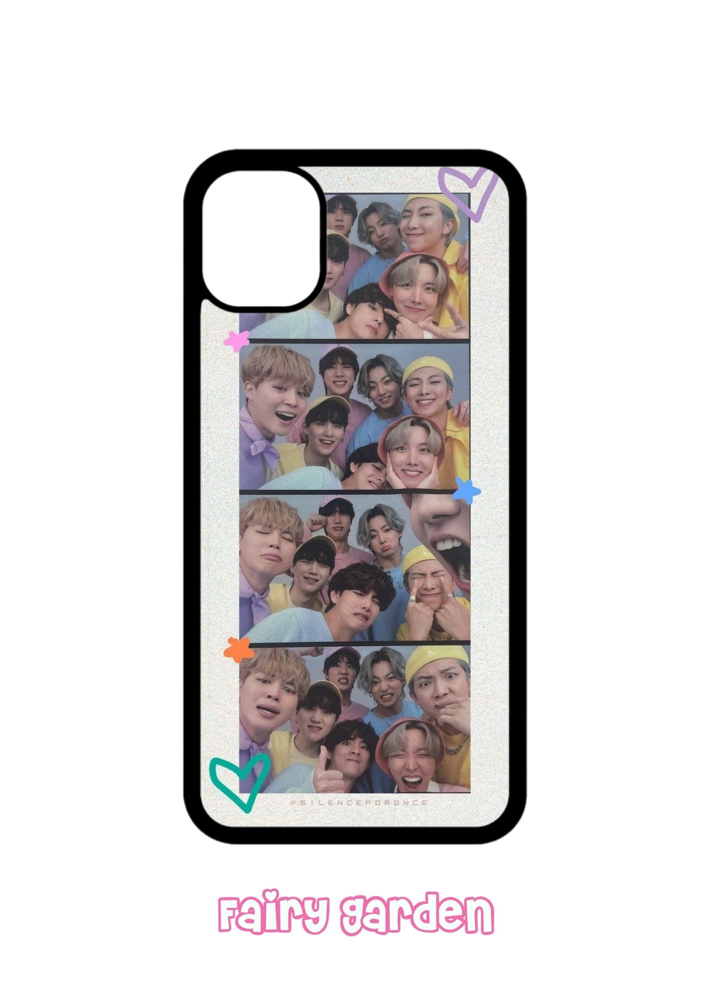 #107 - Case Iphone (BTS) - Fairy Garden