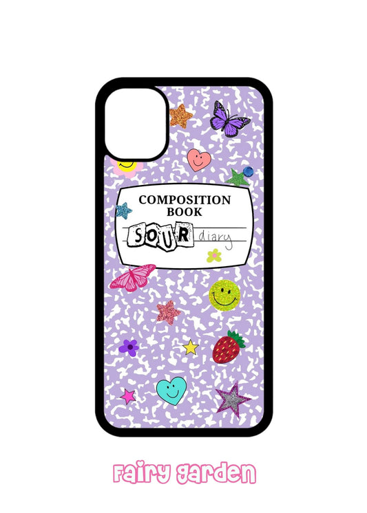 #141 - Case Iphone - Olivia Rodrigo Composition - Fairy Garden