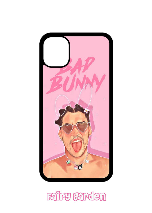 #157 - Case Iphone - Bad Bunny - Fairy Garden