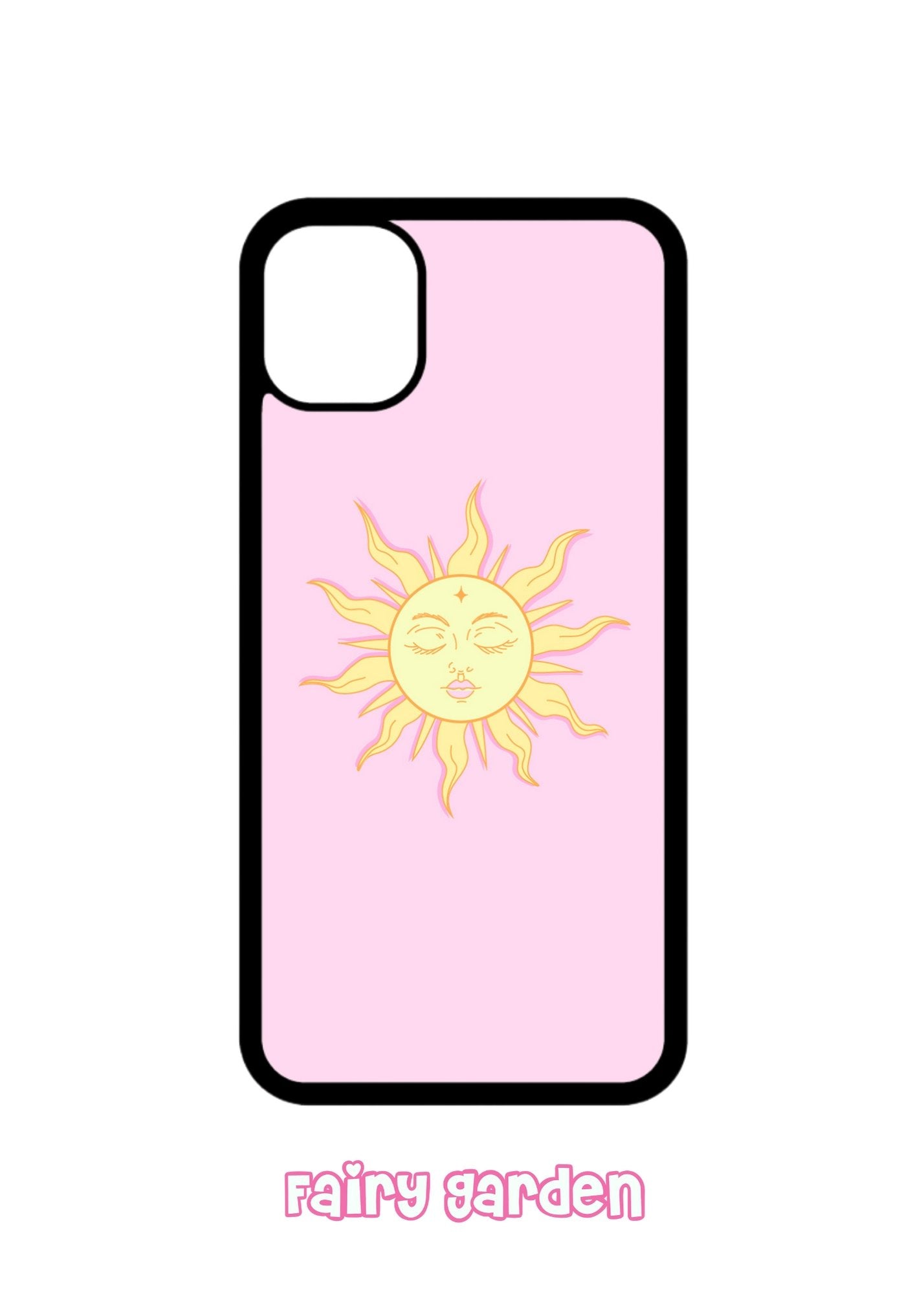 #192 - Case Iphone - The Sun - Fairy Garden