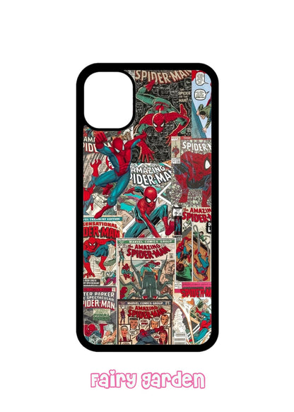 #217 - Case Iphone - Spiderman - Fairy Garden