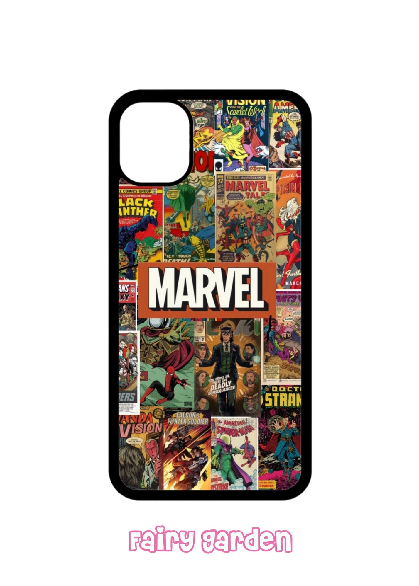 #220 - Case Iphone - Marvel - Fairy Garden