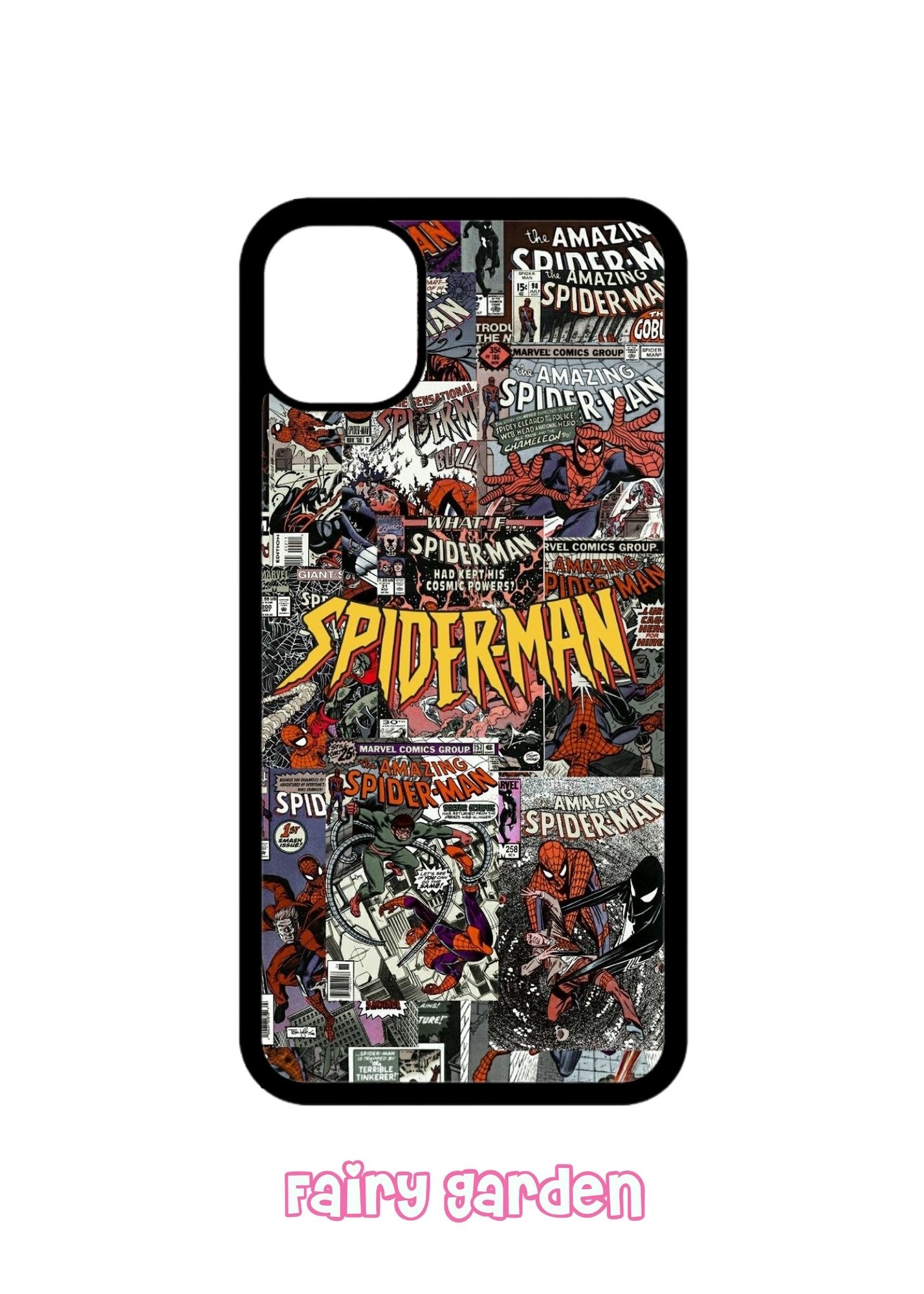 #221 - Case Iphone - Spiderman - Fairy Garden