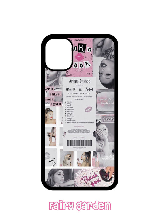 #298 - Case Iphone - Ariana Grande Thank u next - Fairy Garden