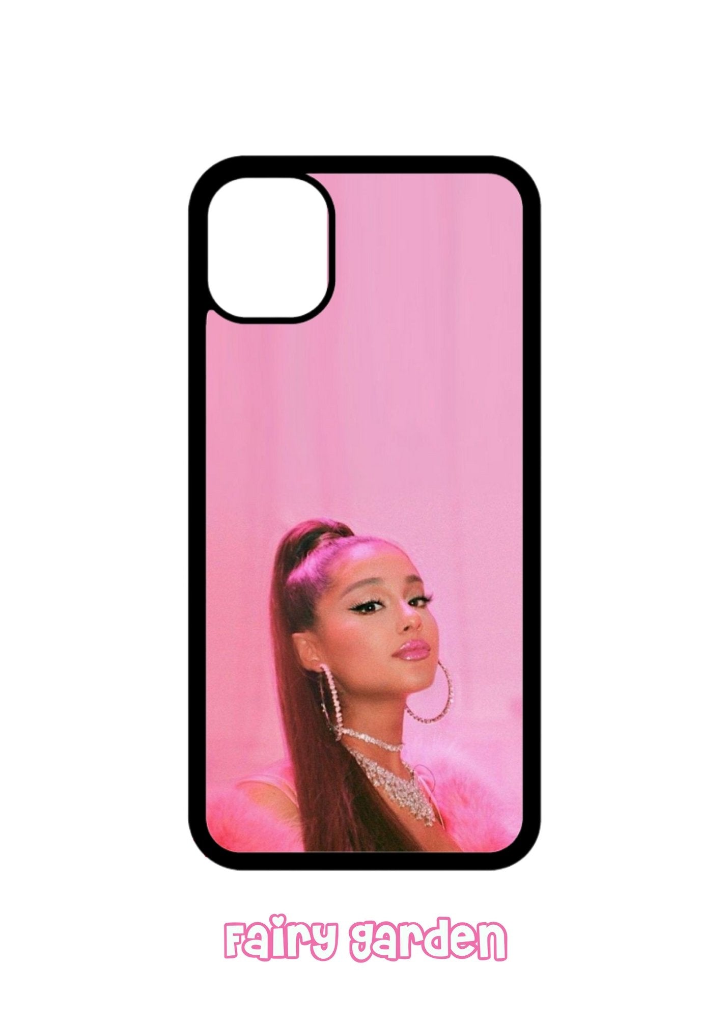 #302 - Case Iphone - Ariana Grande 7 rings - Fairy Garden