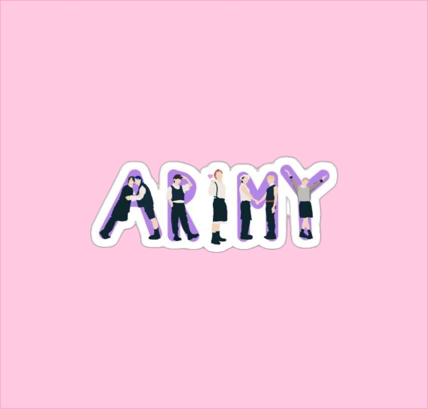 ARMY Sticker BTS - Fairy Garden