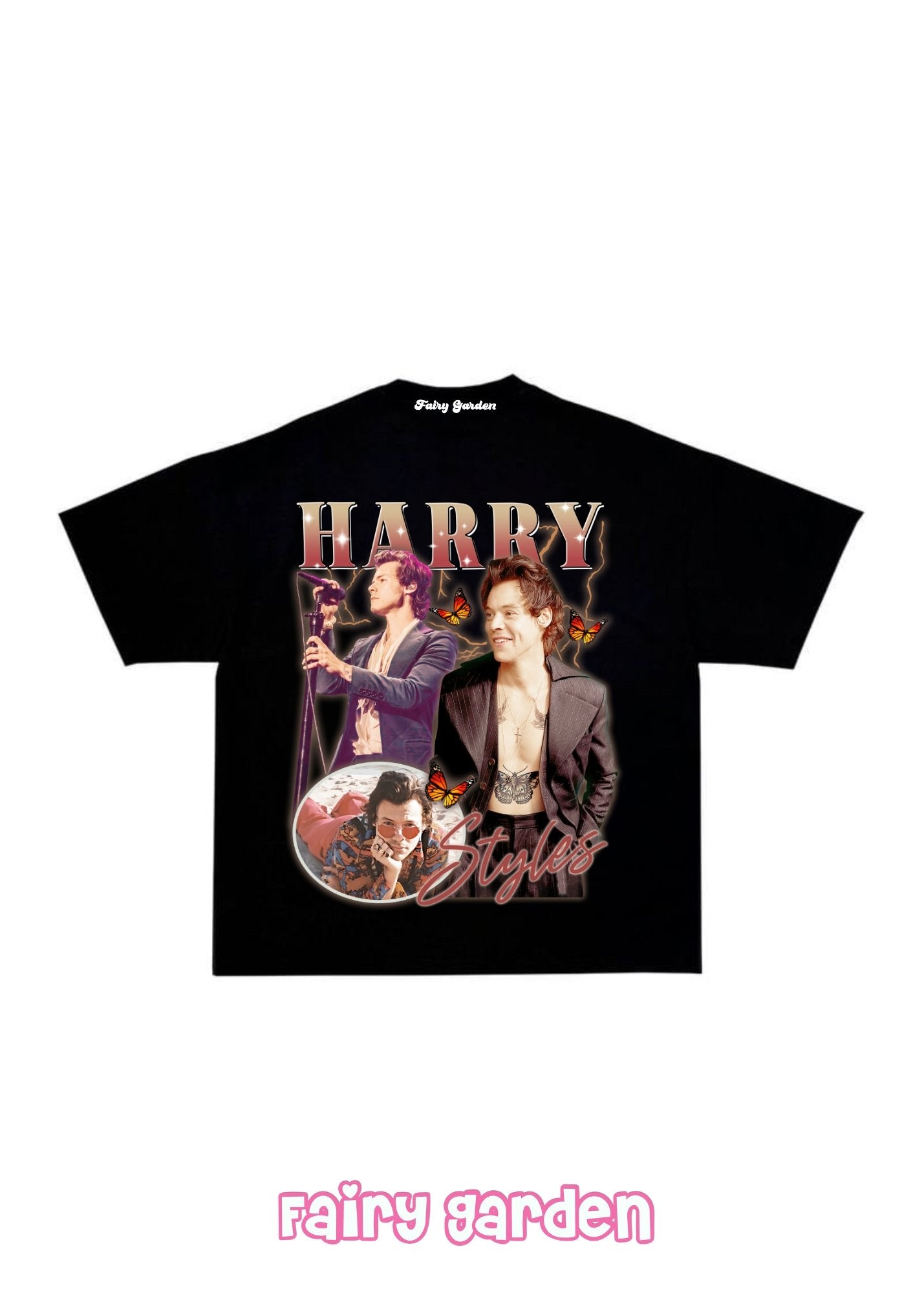 Camiseta - Harry Styles - Fairy Garden