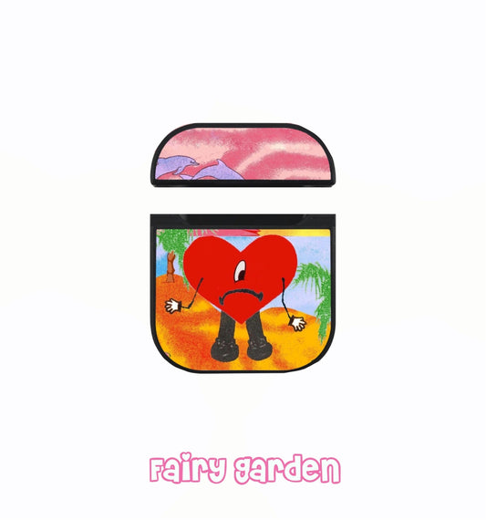 Case AirPods - #13 - Bad Bunny - Fairy Garden