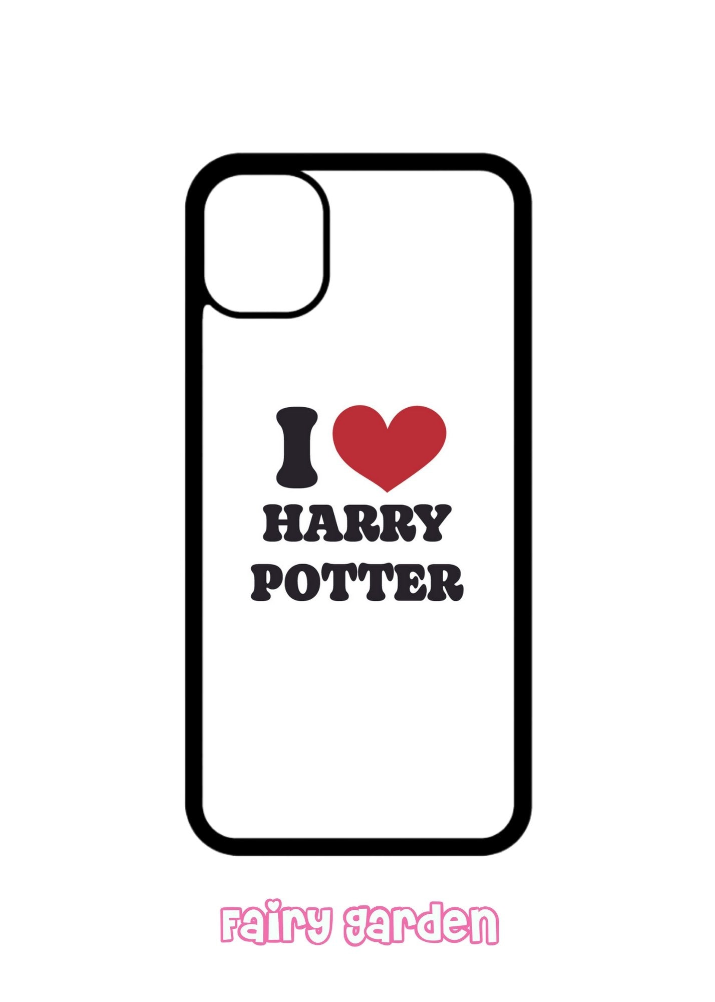 I love…- Case Iphone - Fairy Garden