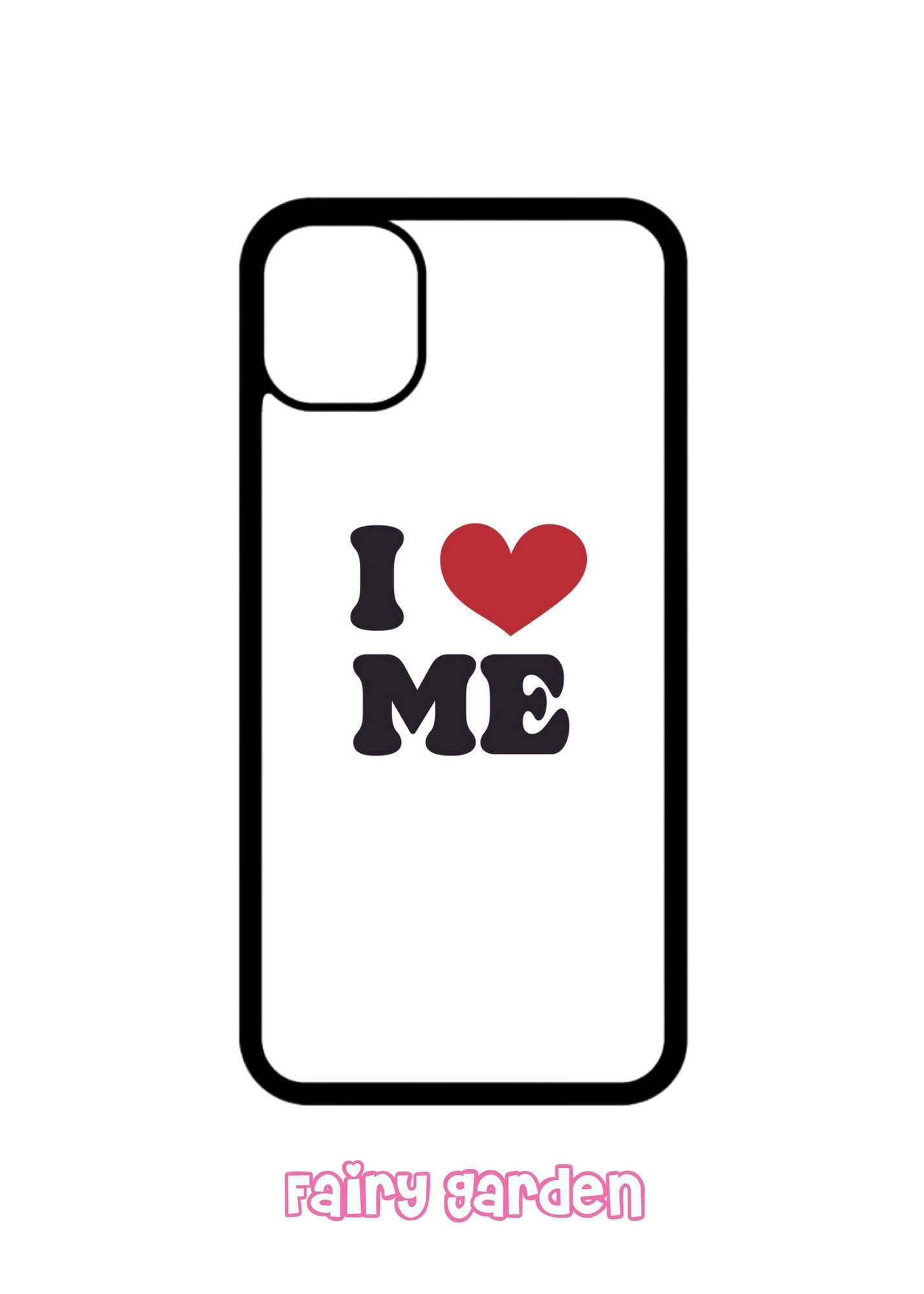 I love…- Case Iphone - Fairy Garden