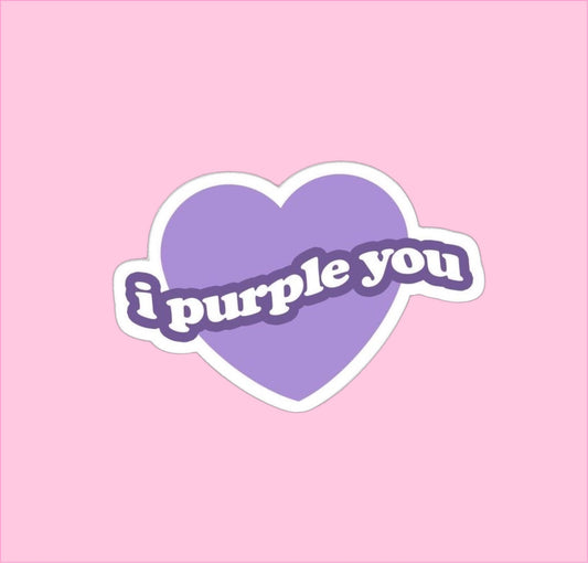 I purple you Sticker BTS - Fairy Garden