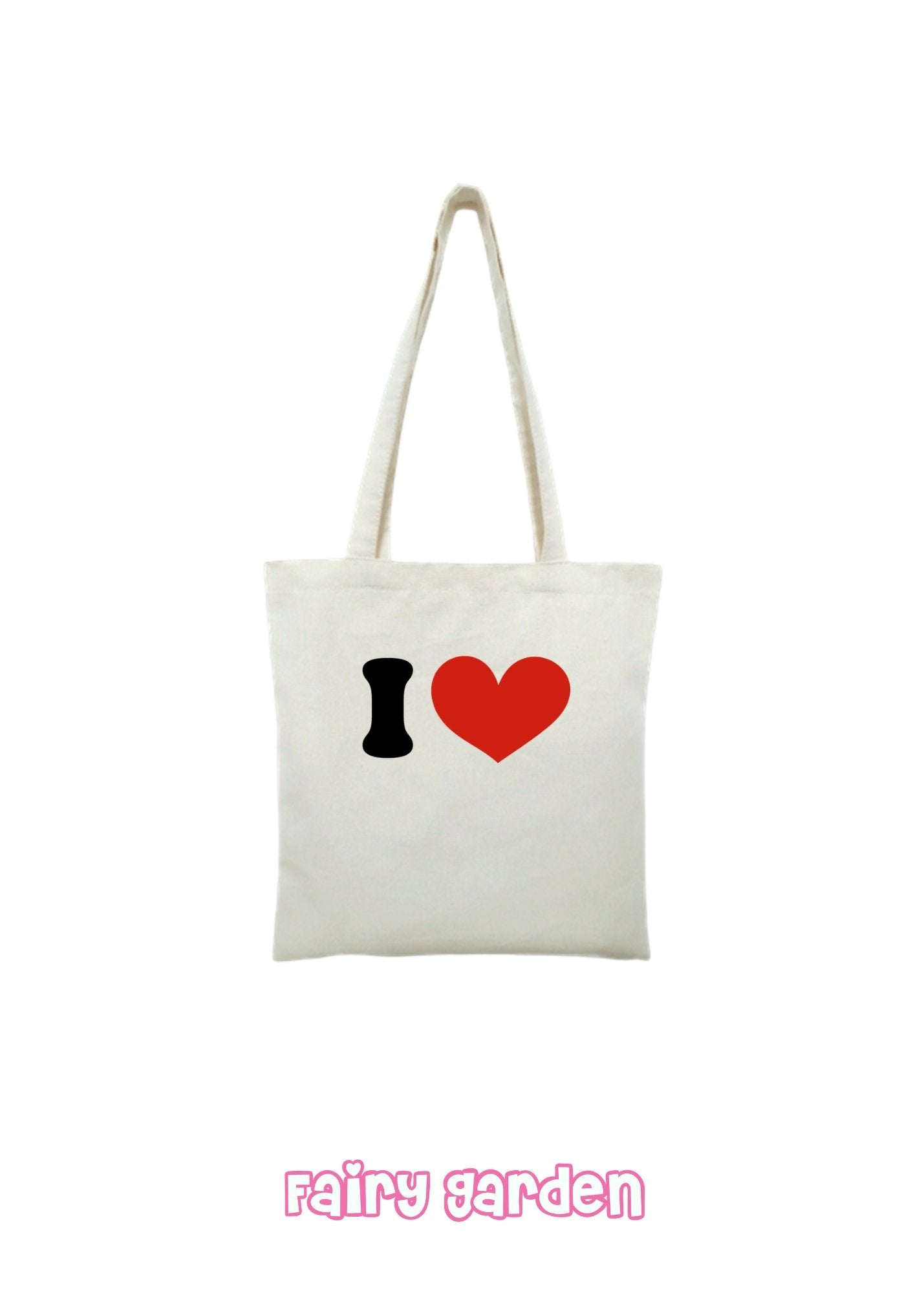 Tote bag personalizada - I love...? - Fairy Garden