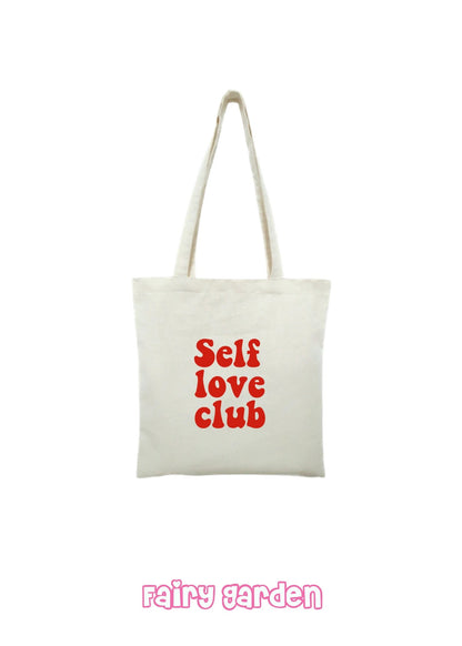 Tote bag - Self Love club - Fairy Garden