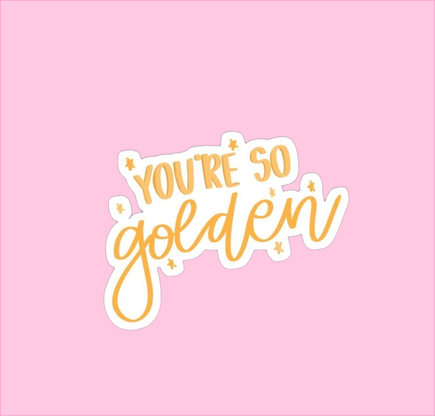 You're so golden Sticker Harry Styles - Fairy Garden